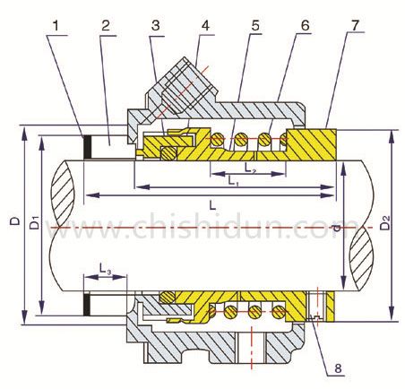 114泵用機械密封